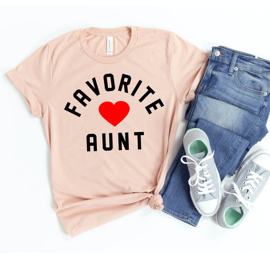 Favorite Aunt T-shirt